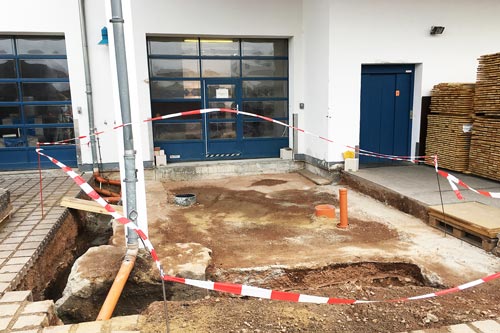 Für das neue Sudhaus wird zusätzlich Platz geschaffen.